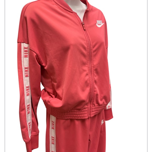 Nike XL youth two piece track suit athletic jogging outfit jacket sweats girls - Picture 2 of 8